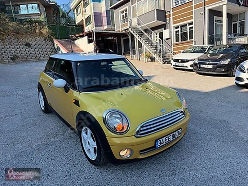 Galeriden Mini Cooper 1.6 Türkiye Paketi 2008 Model İstanbul 94.000 km Sarı