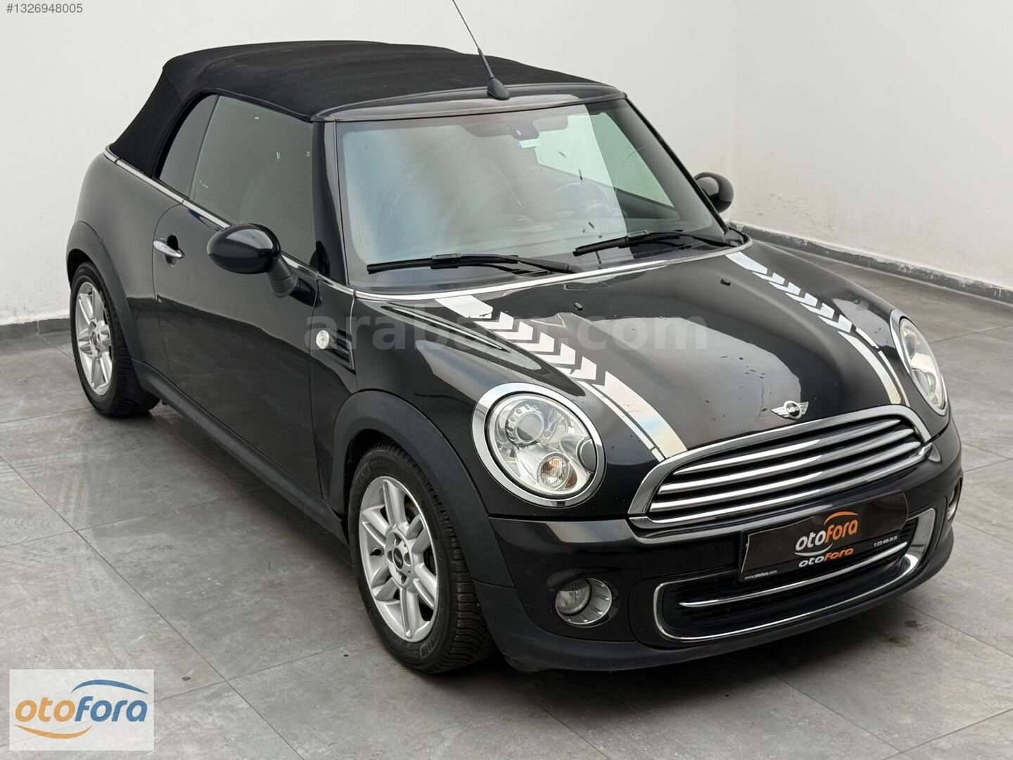Galeriden Mini Cooper 1.6 Cabrio 2013 Model İzmir 181.572 km Siyah 4