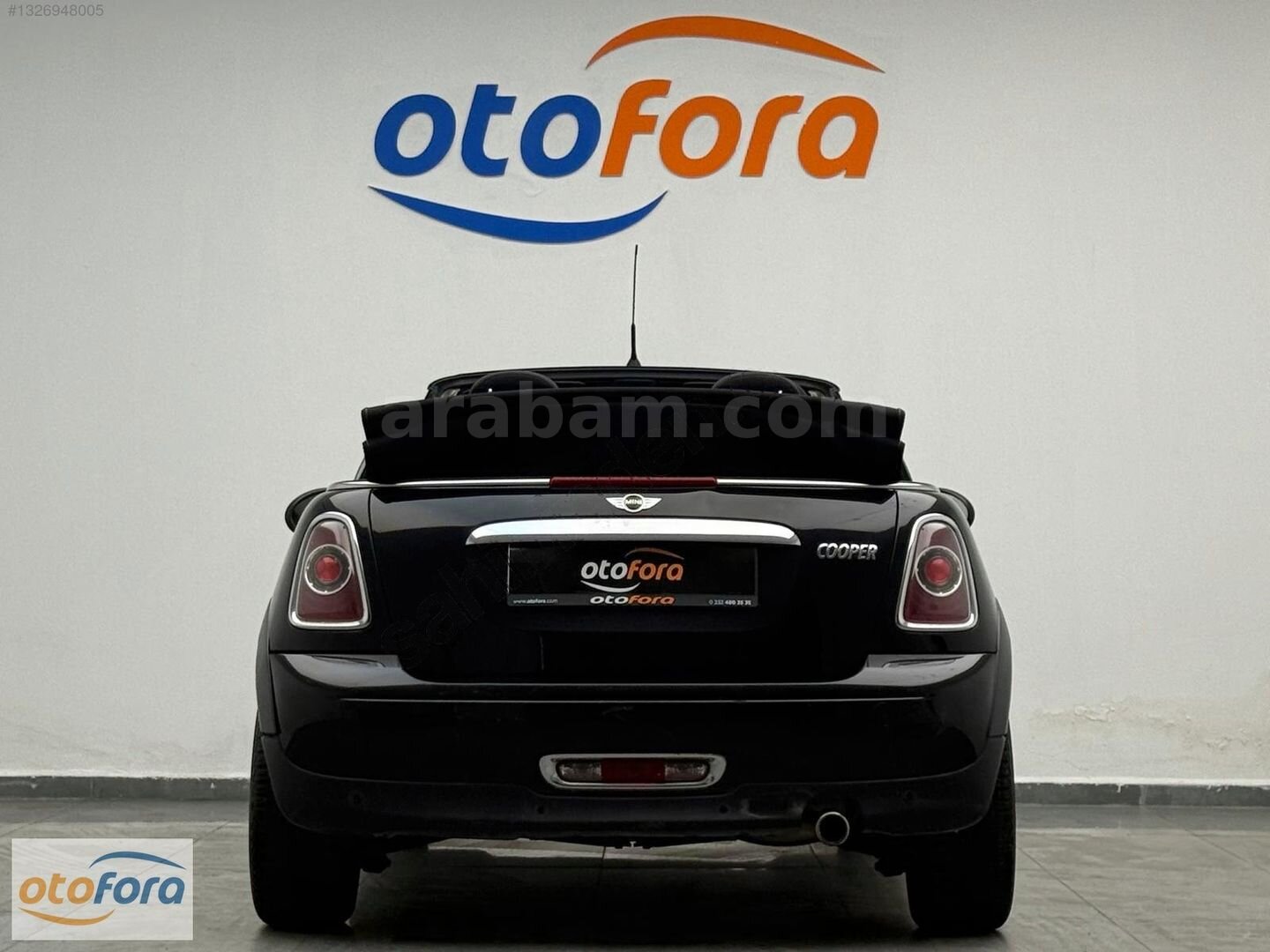 Galeriden Mini Cooper 1.6 Cabrio 2013 Model İzmir 181.572 km Siyah 7
