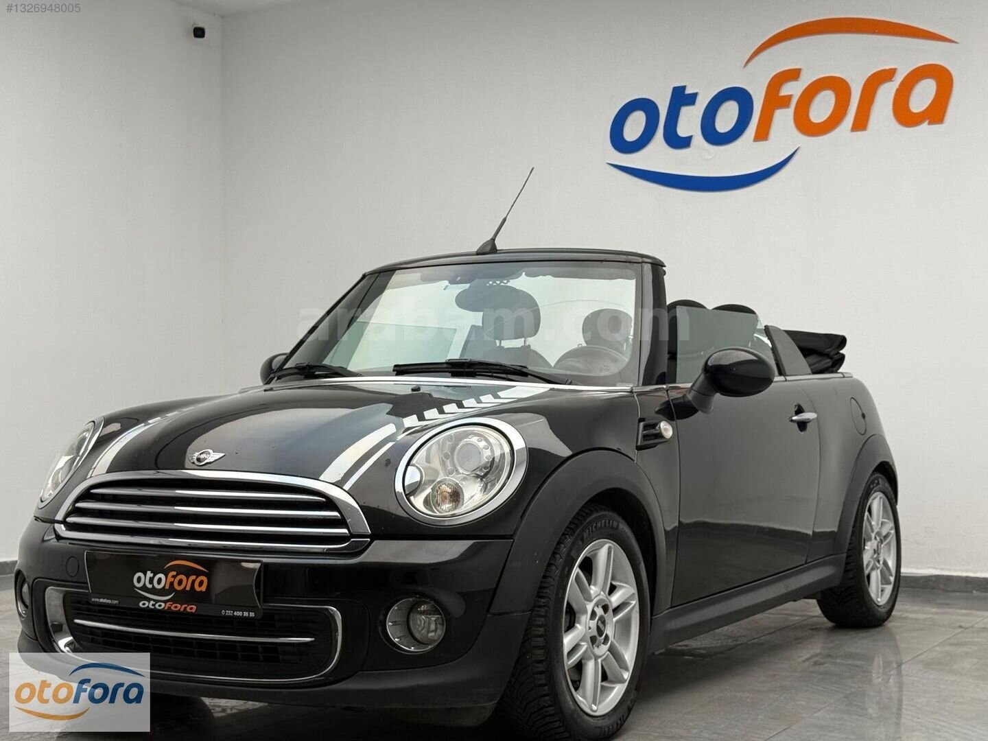 Galeriden Mini Cooper 1.6 Cabrio 2013 Model İzmir 181.572 km Siyah 3