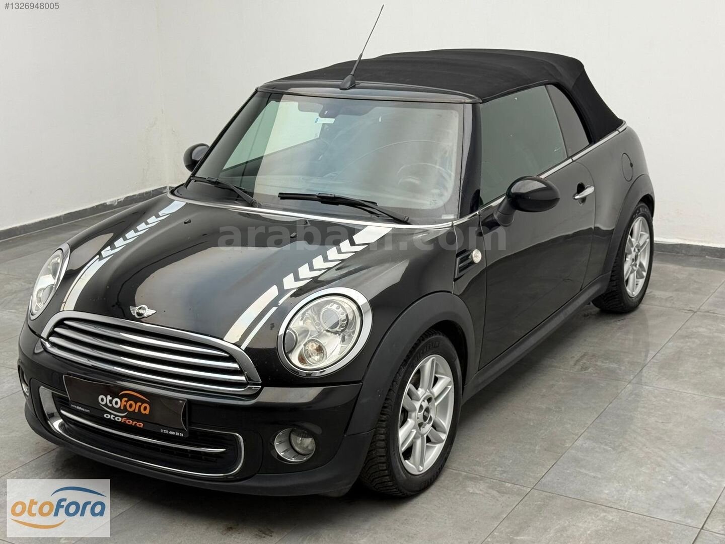 Galeriden Mini Cooper 1.6 Cabrio 2013 Model İzmir 181.572 km Siyah 5