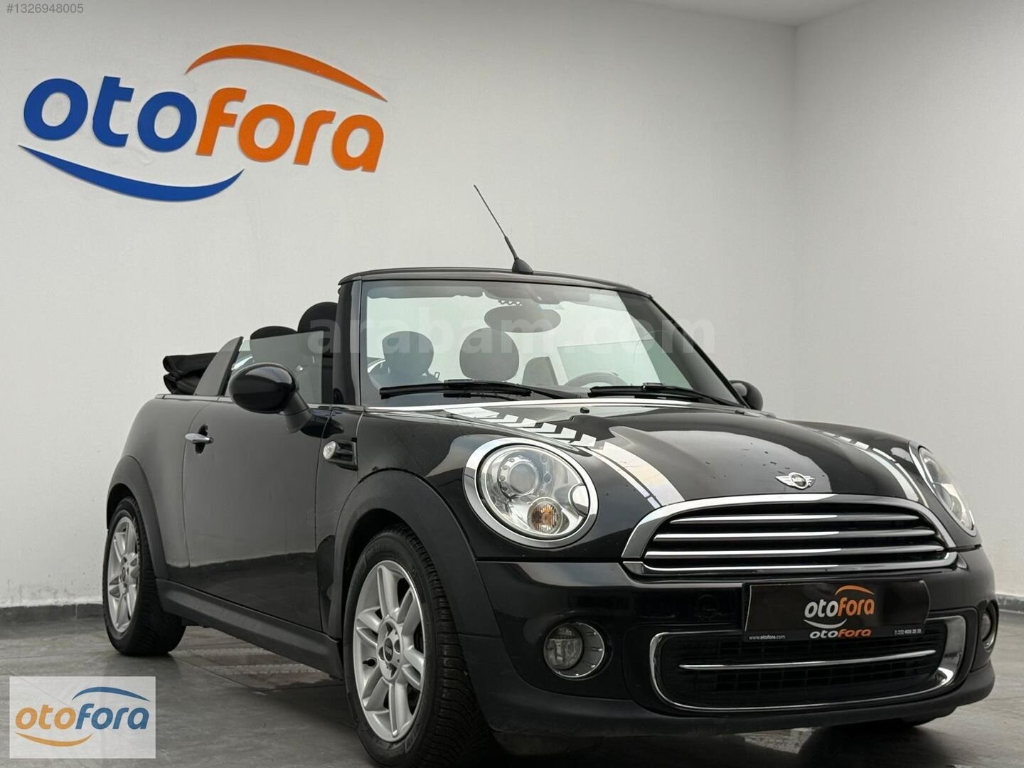 Galeriden Mini Cooper 1.6 Cabrio 2013 Model İzmir 181.572 km Siyah 2