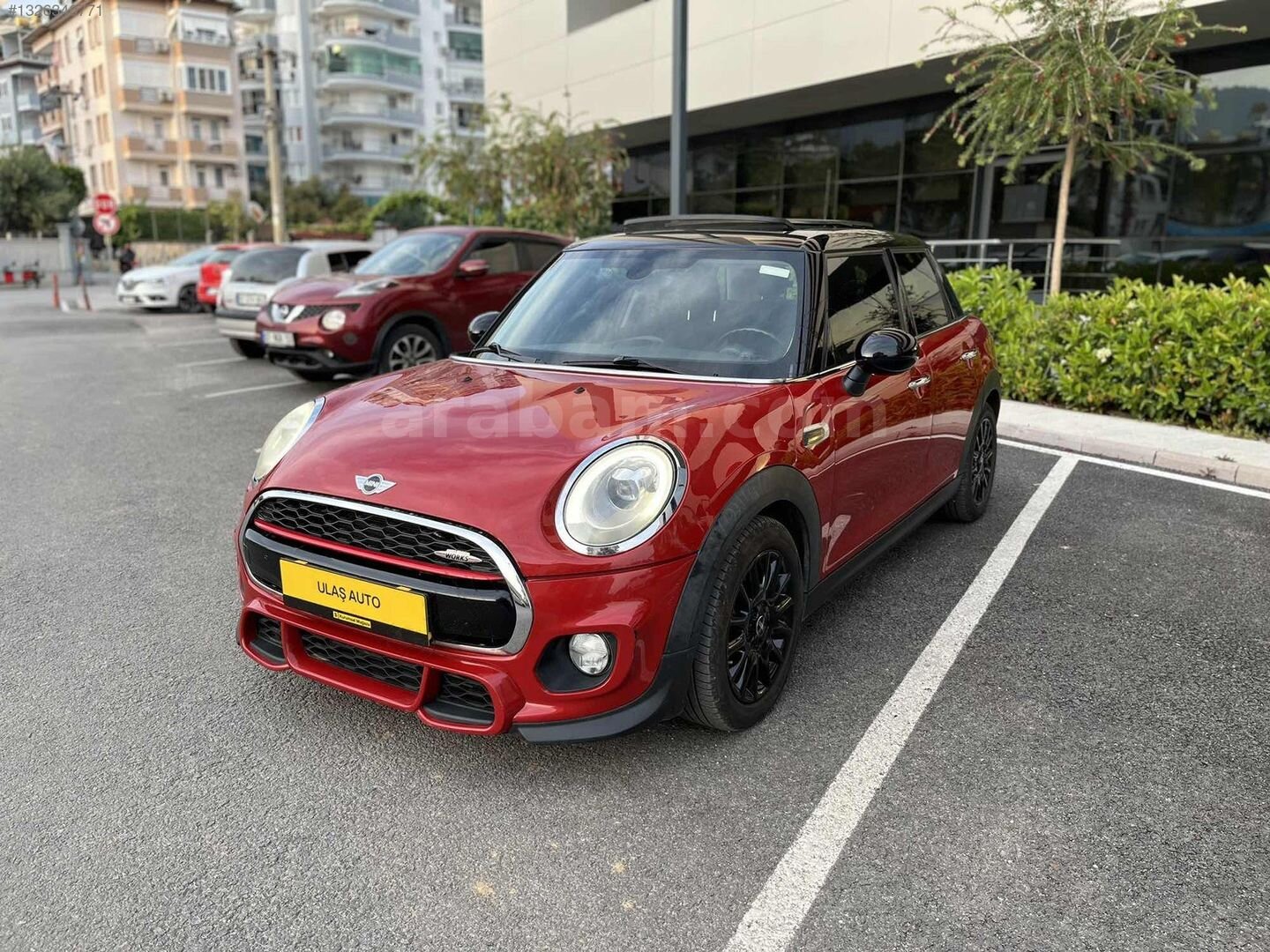 Galeriden Mini Cooper 1.5 D Chili 2017 Model Antalya 80.000 km Kırmızı 1