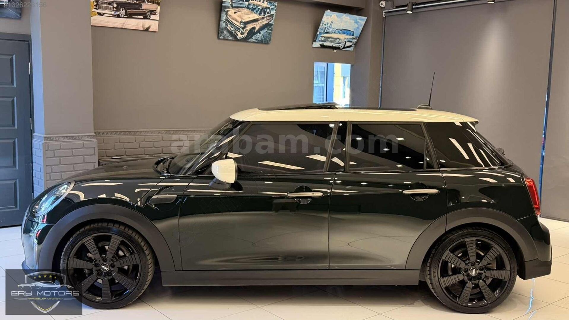 Galeriden Mini Cooper 1.5 Resolute Edition 2023 Model Zonguldak 56.000 km Yeşil 7