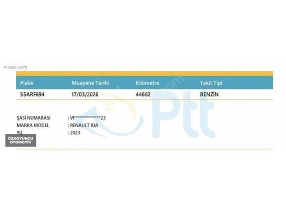 2023 "47.000 KM" RENAULT CLİO 1.0TCE TOUCH BEYAZ/FULL/TEMİZ