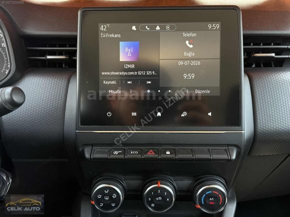 ÇELİK AUTO'DAN 2023 MDL HATASIZ 1.0TCE CLİO TOUCH SERVİS BAKIMLI