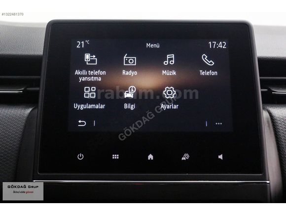 2023 ORJİNAL 83 BİN GARANTİLİ CLİO 1.0 TCE TOUCH X-TRONİC Ç.JANT