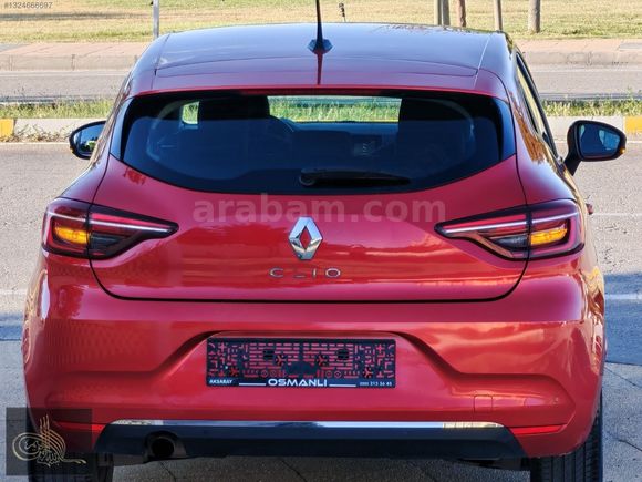 OSMANLI'DAN HATASİZ BOYASIZ TOUCH OTOMATİK CLIO KIRMIZI