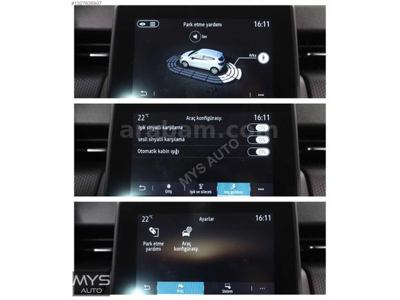 MYS AUTO'DAN 2021 CLİO TOUCH 1.0 TCe OTOMATİK HATASIZ TRAMERSİZ
