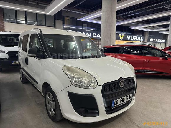 2014 DOBLO COMBİ 1.3 MJT EASY ORJİNAL KOLTUKLU DÜŞÜK KM
