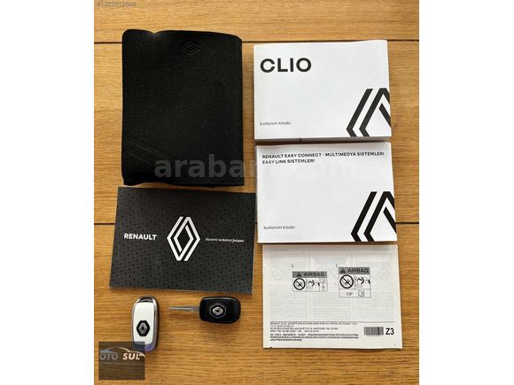 ORJİNAL BOYASIZ 2023 RENAULT CLİO5 1.0 Tce TOUCH GÖRÜŞ PAKETLİ