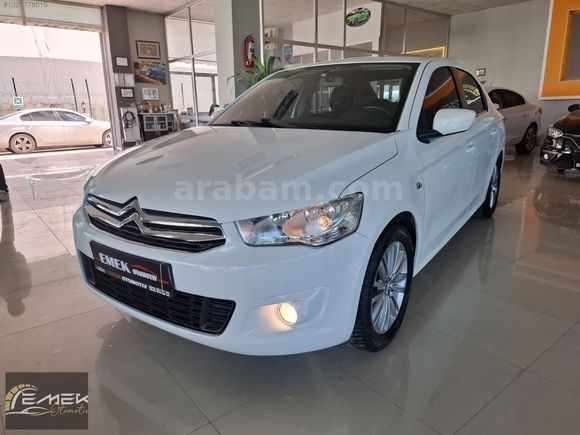 2014 Citroën C Elysee 1.6 Dizel 191.000 Km Hasar Kaydı Yok