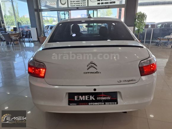 2014 Citroën C Elysee 1.6 Dizel 191.000 Km Hasar Kaydı Yok