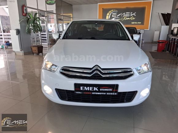 2014 Citroën C Elysee 1.6 Dizel 191.000 Km Hasar Kaydı Yok