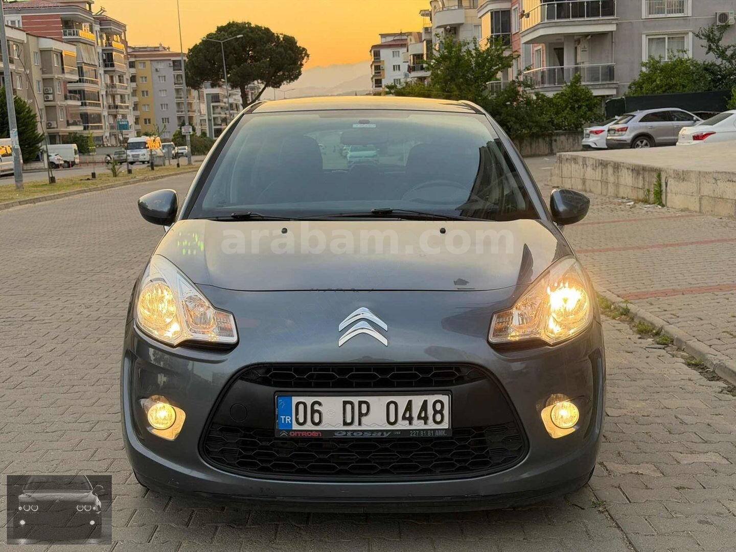 Galeriden Citroen C3 1.4 VTi Confort 2012 Model Aydın 136.000 km Gri 1