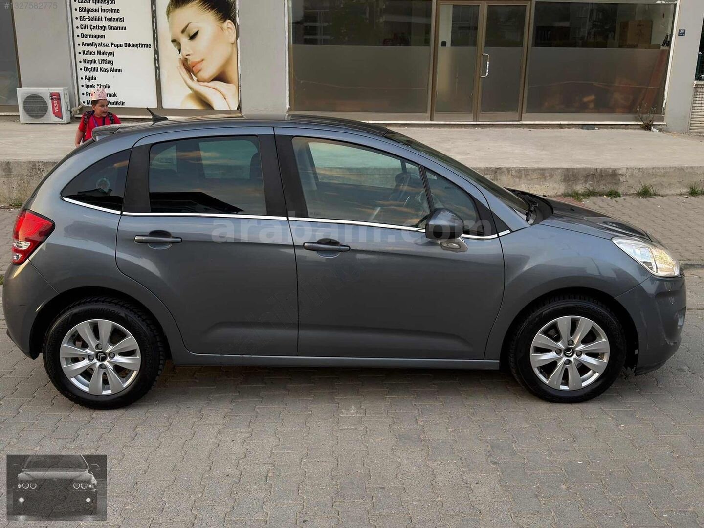 Galeriden Citroen C3 1.4 VTi Confort 2012 Model Aydın 136.000 km Gri 4