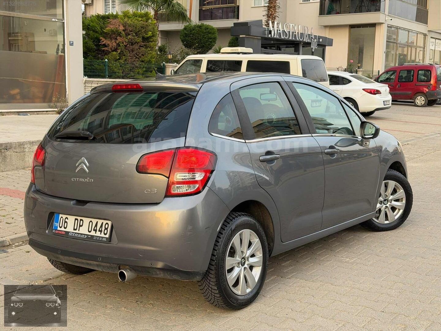 Galeriden Citroen C3 1.4 VTi Confort 2012 Model Aydın 136.000 km Gri 2