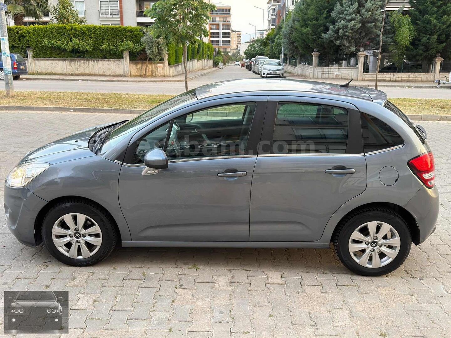 Galeriden Citroen C3 1.4 VTi Confort 2012 Model Aydın 136.000 km Gri 5