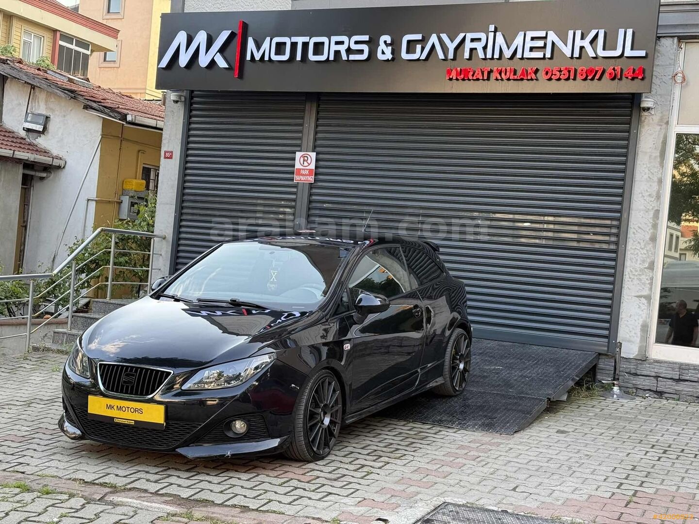 Galeriden Seat Ibiza 1.6 Sport Coupe 2009 Model İstanbul 265.500 km Siyah 1