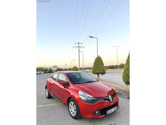 140'Binkm Değişensiz Kan Kırmızı Clio 4