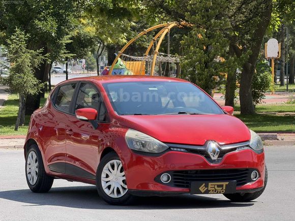 ECT'DEN 2015 HATASIZ 180.000 KMDE CLİO KIRMIZI
