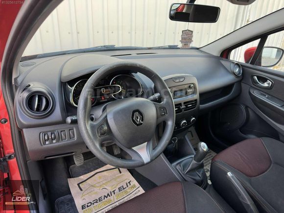 2015 Clio 1.2 Hatasız Değişensiz Boyasız Tramersiz Klima Buz