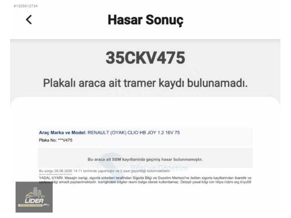 2015 Clio 1.2 Hatasız Değişensiz Boyasız Tramersiz Klima Buz