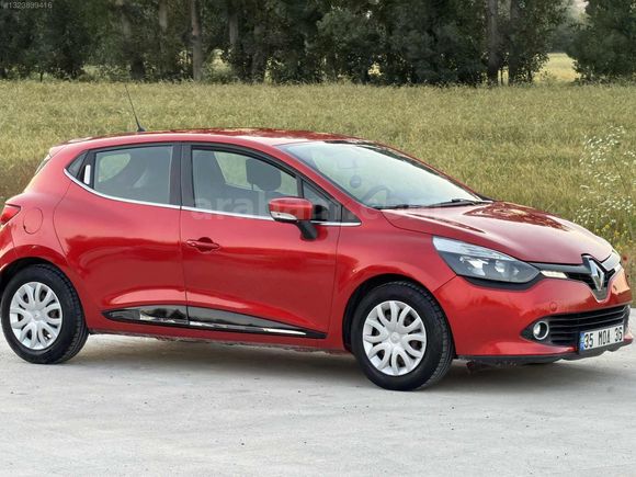 2013 Model Renault Clio 1.2 16V-Temiz, Değişensiz,113.000 KM'de