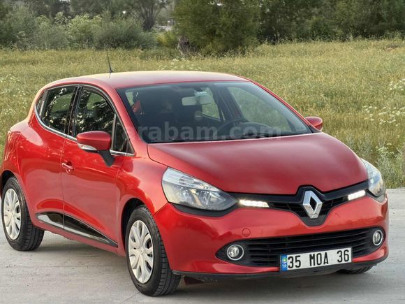 2013 Model Renault Clio 1.2 16V-Temiz, Değişensiz,113.000 KM'de