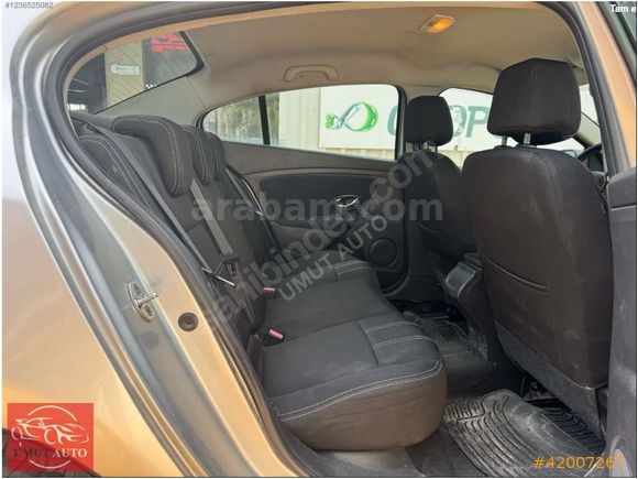 2014 MODEL FLUENCE TOUCH 1.5 DCI YOL BİLGİSAYARI-4CAM OTM.-BAKML