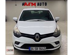 AFM'DEN 2017 MODEL DÜŞÜK KM'DE BOYA DEĞİŞENSİZ RENAULT CLİO JOY