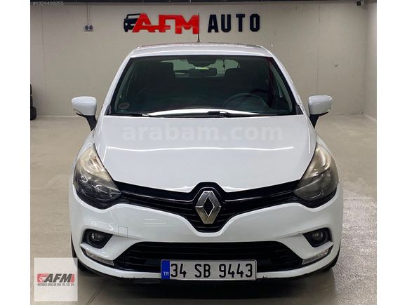 AFM'DEN 2017 MODEL DÜŞÜK KM'DE BOYA DEĞİŞENSİZ RENAULT CLİO JOY