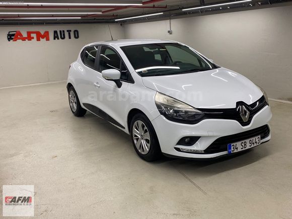 AFM'DEN 2017 MODEL DÜŞÜK KM'DE BOYA DEĞİŞENSİZ RENAULT CLİO JOY