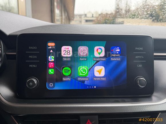 2020 MODEL SCALA 1.6 TDI PREMIUM K.AYNA-CAPLAY-ANH.GİRİŞ-CRUİSE