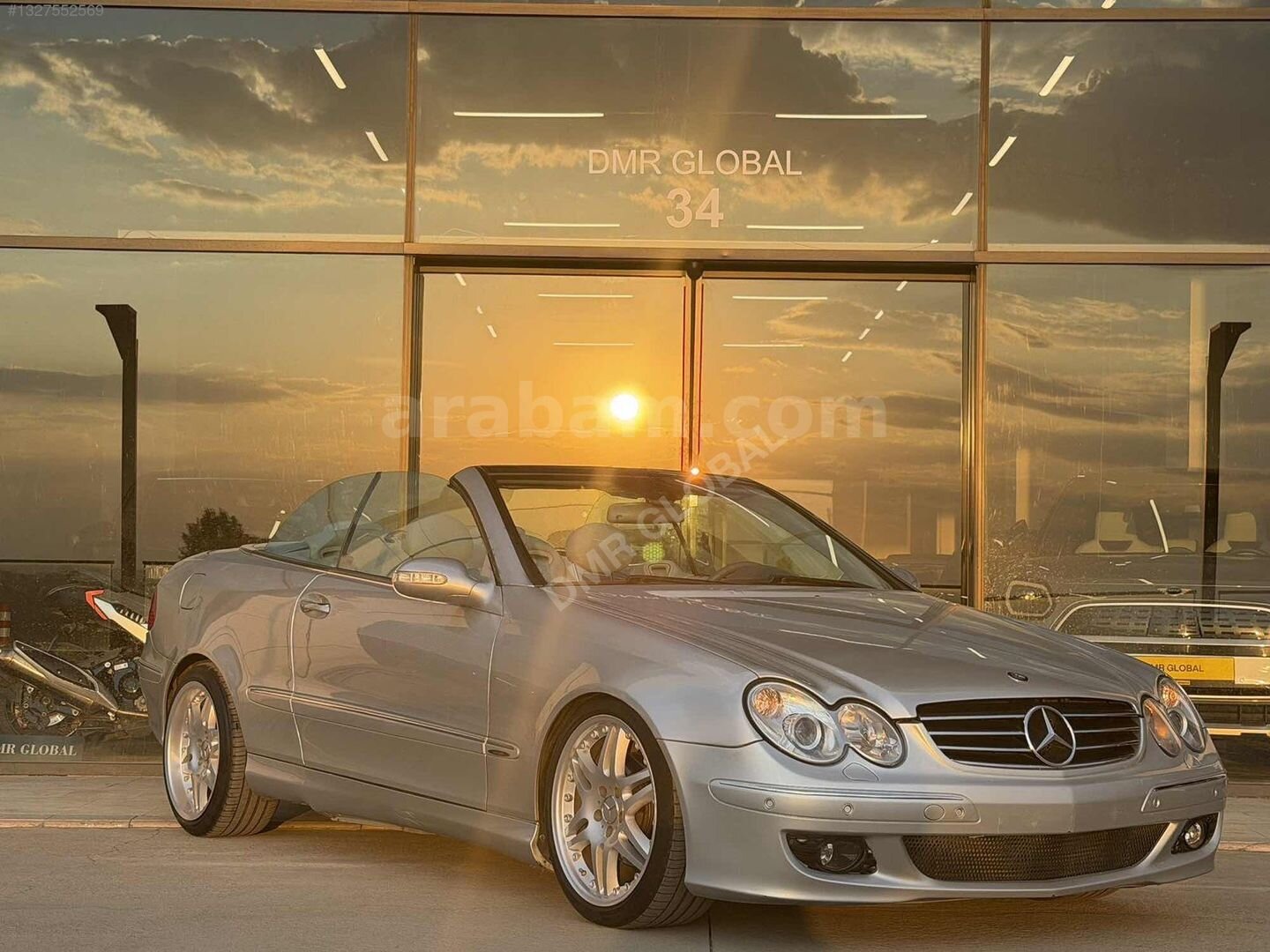 Galeriden Mercedes - Benz CLK 200 Kompressor Avantgarde 2003 Model Ankara 360.000 km Gri 1