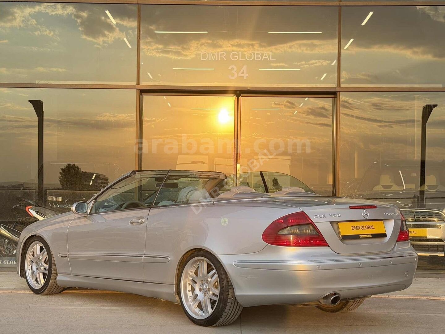 Galeriden Mercedes - Benz CLK 200 Kompressor Avantgarde 2003 Model Ankara 360.000 km Gri 6