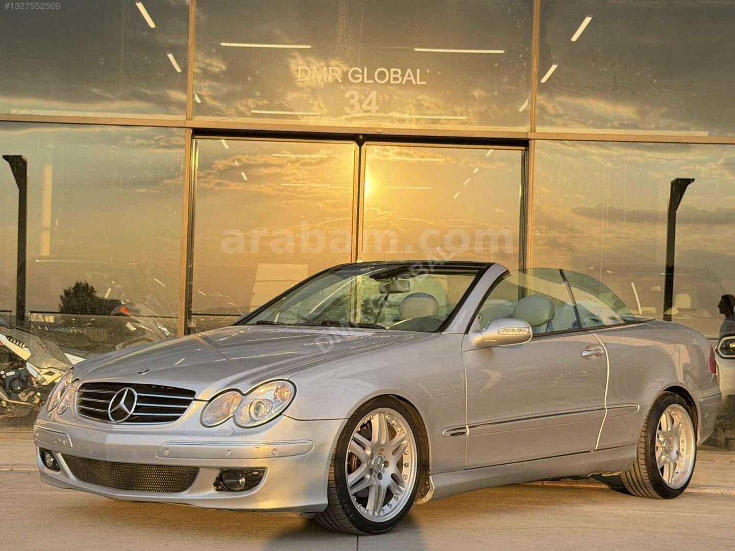 Galeriden Mercedes - Benz CLK 200 Kompressor Avantgarde 2003 Model Ankara 360.000 km Gri 3