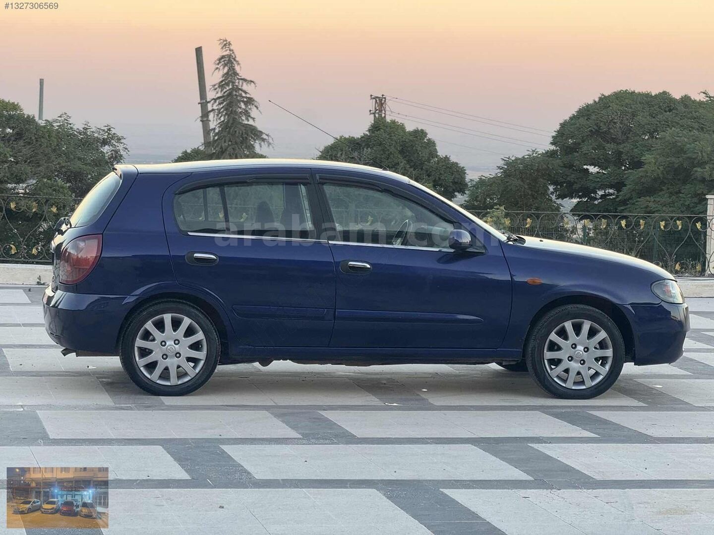Galeriden Nissan Almera 1.5 Tekna 2005 Model Kilis 280.000 km Mavi 5