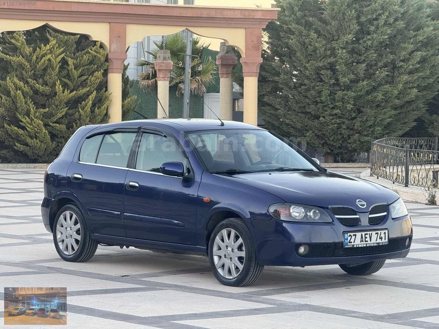 Galeriden Nissan Almera 1.5 Tekna 2005 Model Kilis 280.000 km Mavi 4