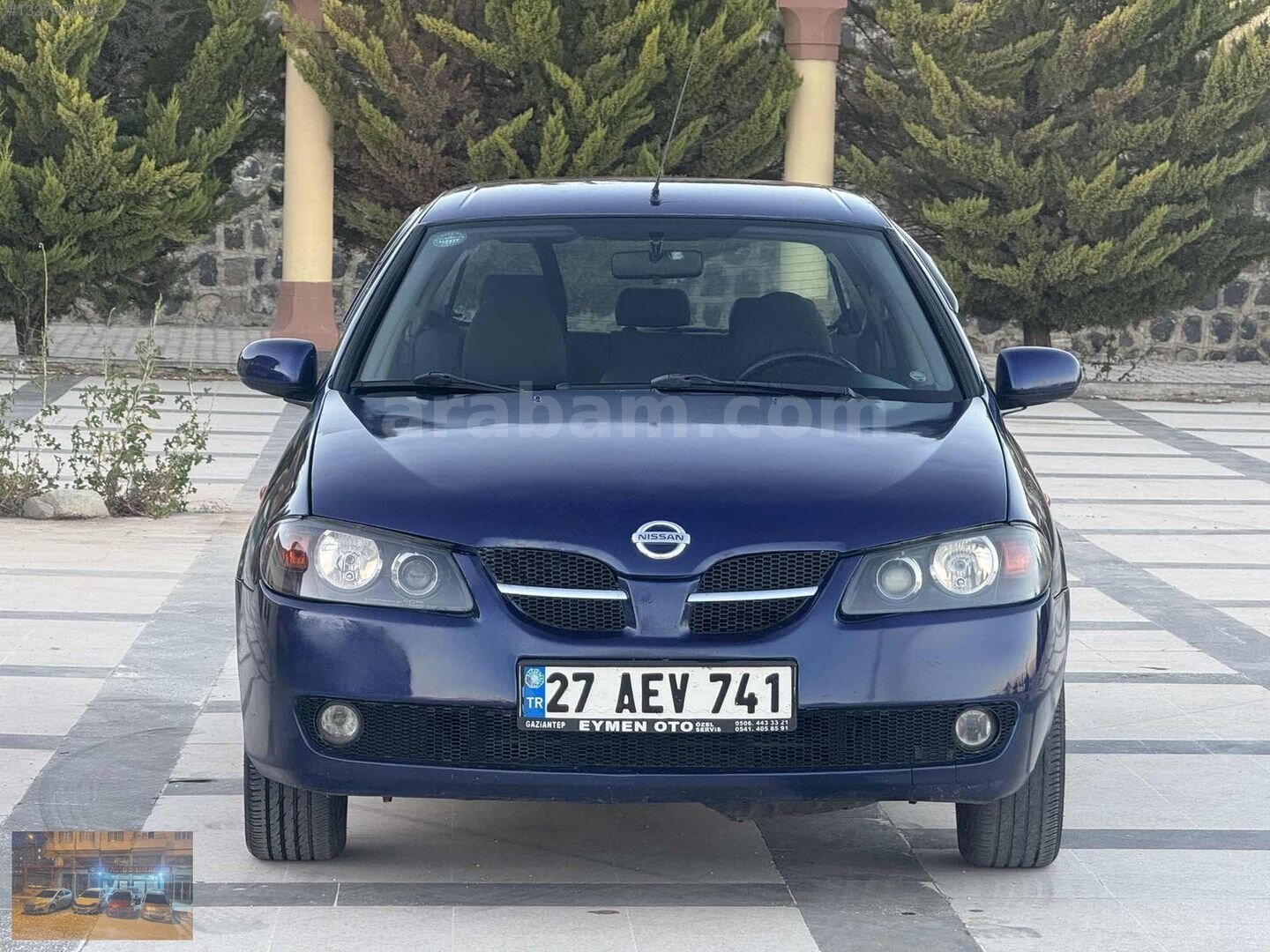 Galeriden Nissan Almera 1.5 Tekna 2005 Model Kilis 280.000 km Mavi 3