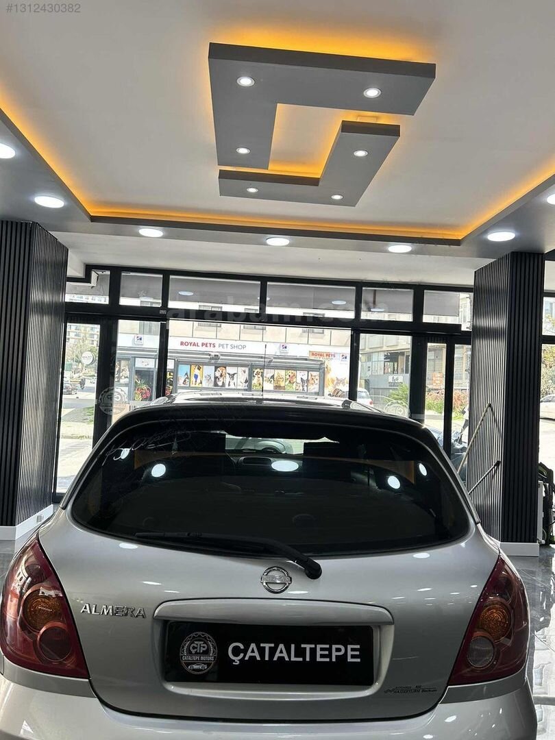 Galeriden Nissan Almera 1.5 Visia 2003 Model İstanbul 155.284 km Gri 4