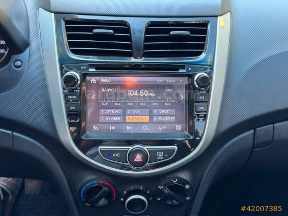 2014 MODEL ACCENT BLUE M.PLUS TABLET-G.GÖRÜŞ-YOKUŞ KALKIŞ-K.KART