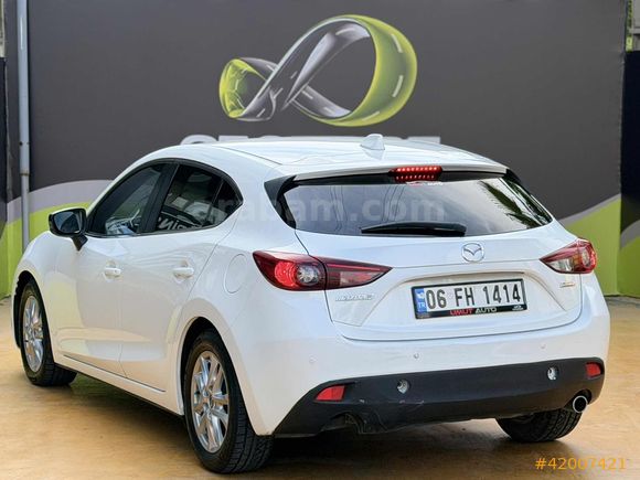 HATASZ 2014 MAZDA 3 1.5 SKYACTİVE OTOMATİK-K.ISITMA-G.GÖRÜŞ-AZKM
