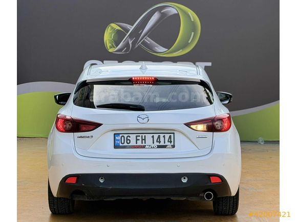 HATASZ 2014 MAZDA 3 1.5 SKYACTİVE OTOMATİK-K.ISITMA-G.GÖRÜŞ-AZKM