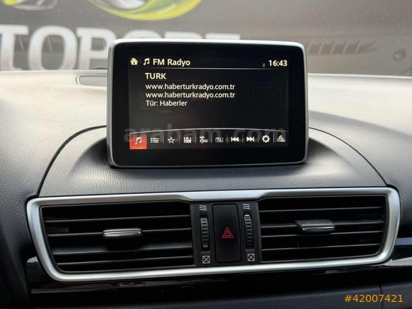 HATASZ 2014 MAZDA 3 1.5 SKYACTİVE OTOMATİK-K.ISITMA-G.GÖRÜŞ-AZKM