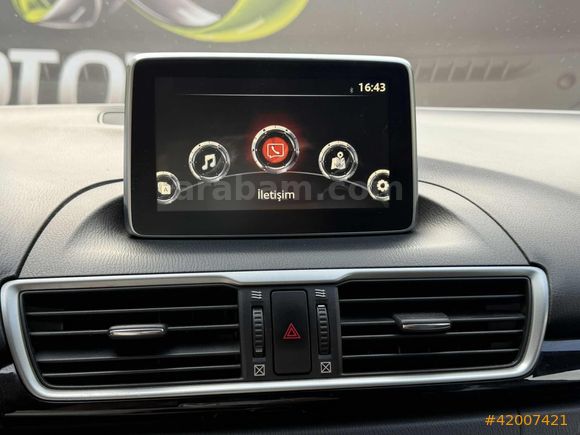 HATASZ 2014 MAZDA 3 1.5 SKYACTİVE OTOMATİK-K.ISITMA-G.GÖRÜŞ-AZKM