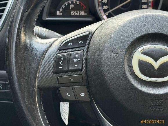 HATASZ 2014 MAZDA 3 1.5 SKYACTİVE OTOMATİK-K.ISITMA-G.GÖRÜŞ-AZKM