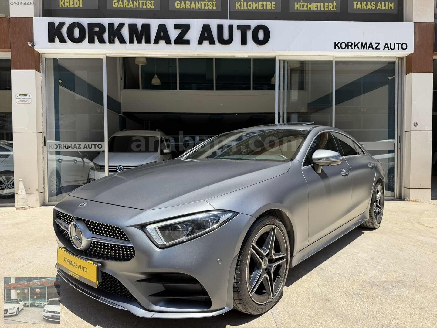 Galeriden Mercedes - Benz CLS 300 D AMG 2018 Model Gaziantep 76.000 km Füme 3