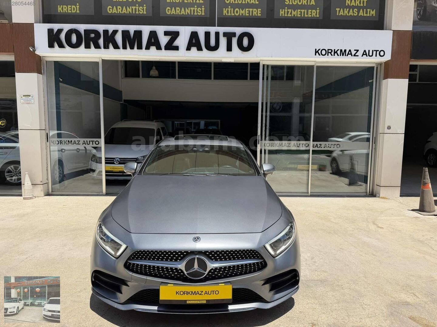 Galeriden Mercedes - Benz CLS 300 D AMG 2018 Model Gaziantep 76.000 km Füme 2