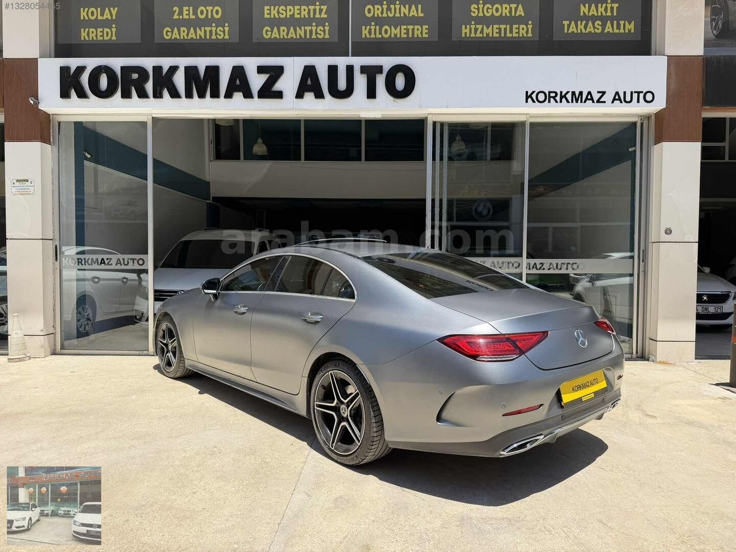 Galeriden Mercedes - Benz CLS 300 D AMG 2018 Model Gaziantep 76.000 km Füme 7
